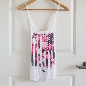 Hurley Criss-Cross Back Tank Top